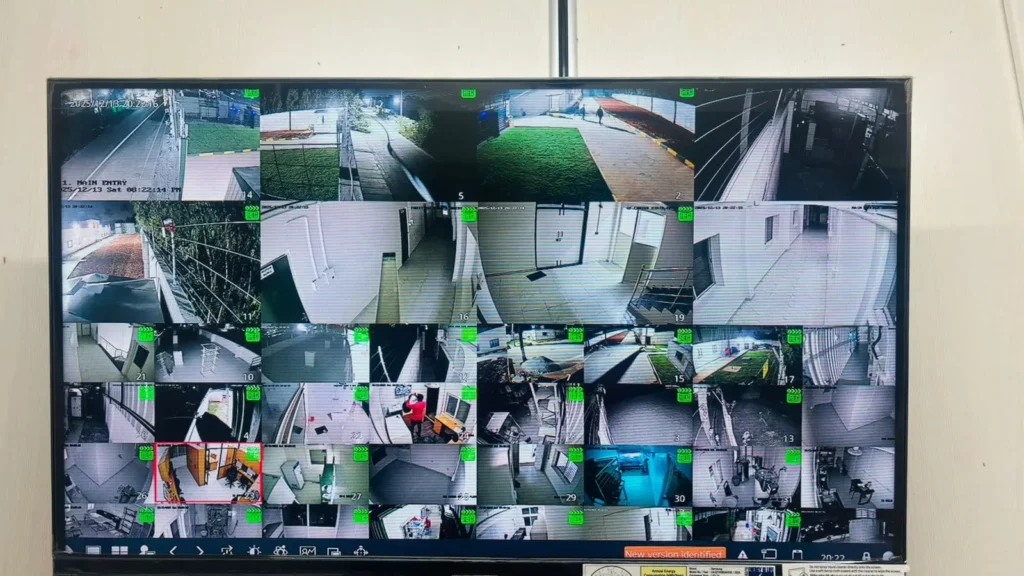 Monitoring & Display of CCTV