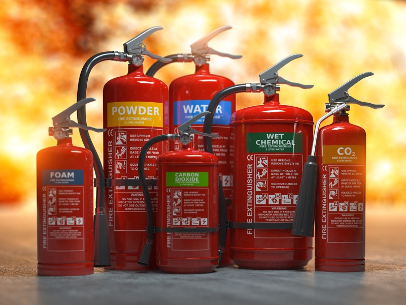 Specialized Fire Extinguishers