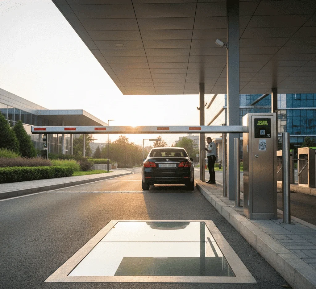 UVSS with Boom Barrier & Access Control Integration