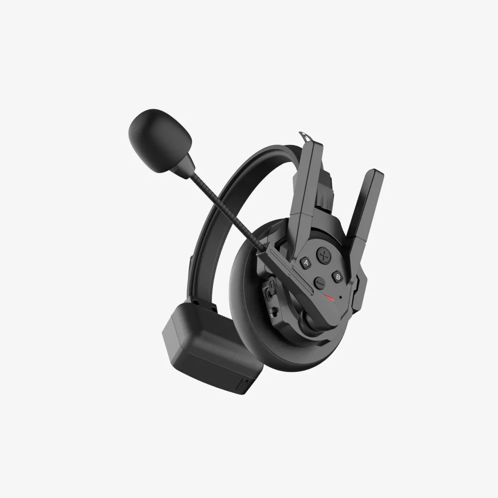 Wireless Intercom Headset Communication System