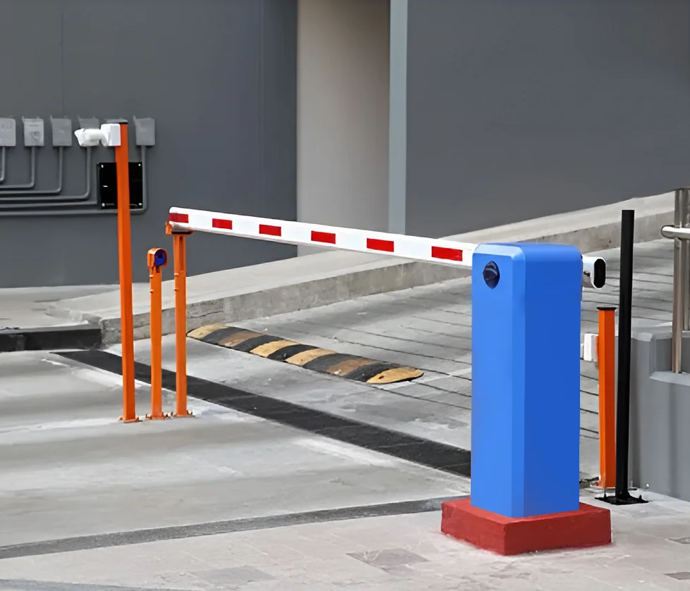 Automatic boom barrier gate system