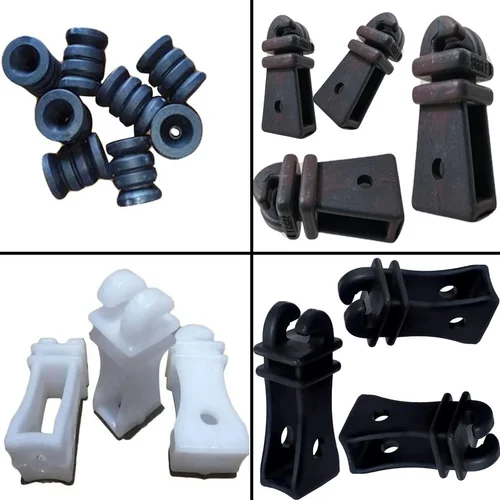 Solar fencing hook insulator