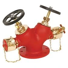 Double Head Hydrant Valves