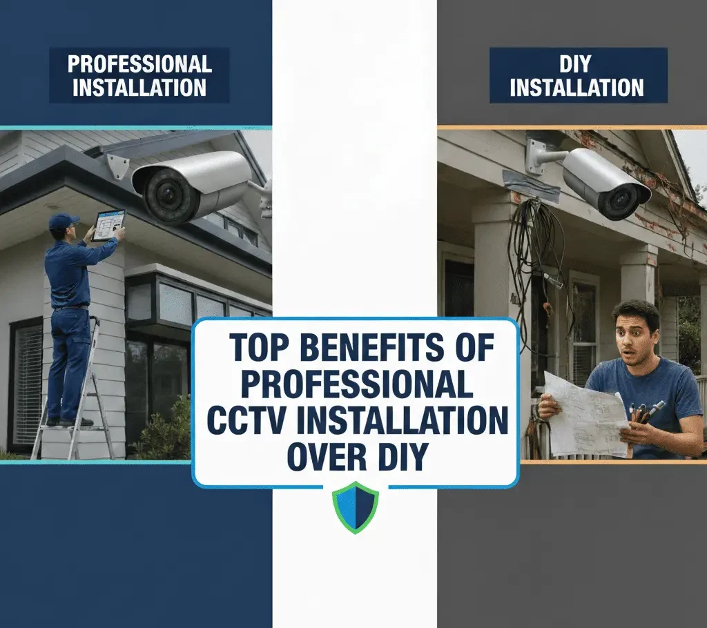 Top Benefits of Professional CCTV Installation Over DIY