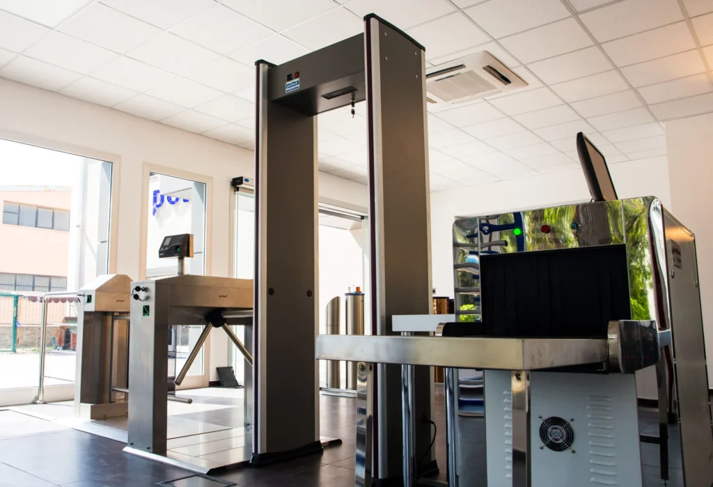 Walk-Through Metal Detector Integration