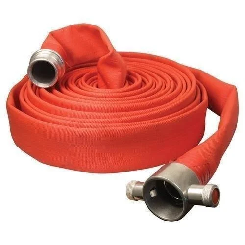 Canvas fire hose pipes