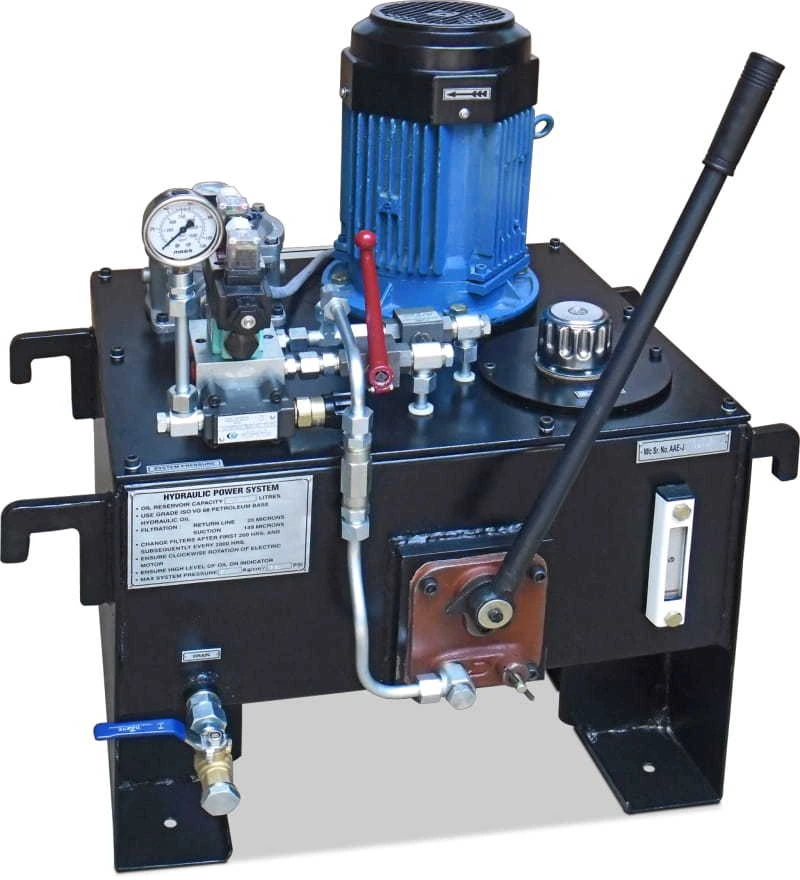 hydraulic power pack for bollard