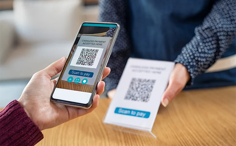 Cashless and QR Code Payment Systems