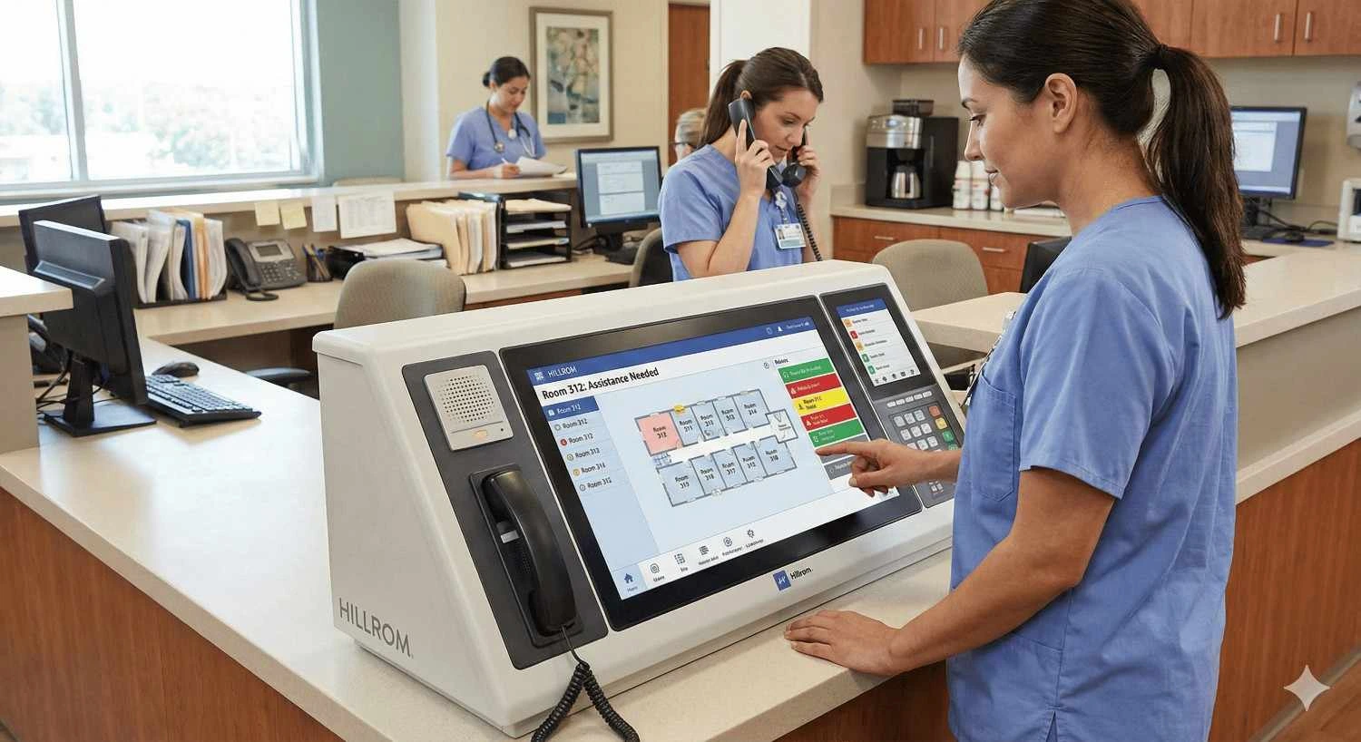 Nurse Console Central Nurse Call Control Panel Installation & AMC