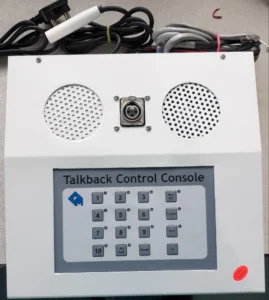 Control Room Talk Back Console