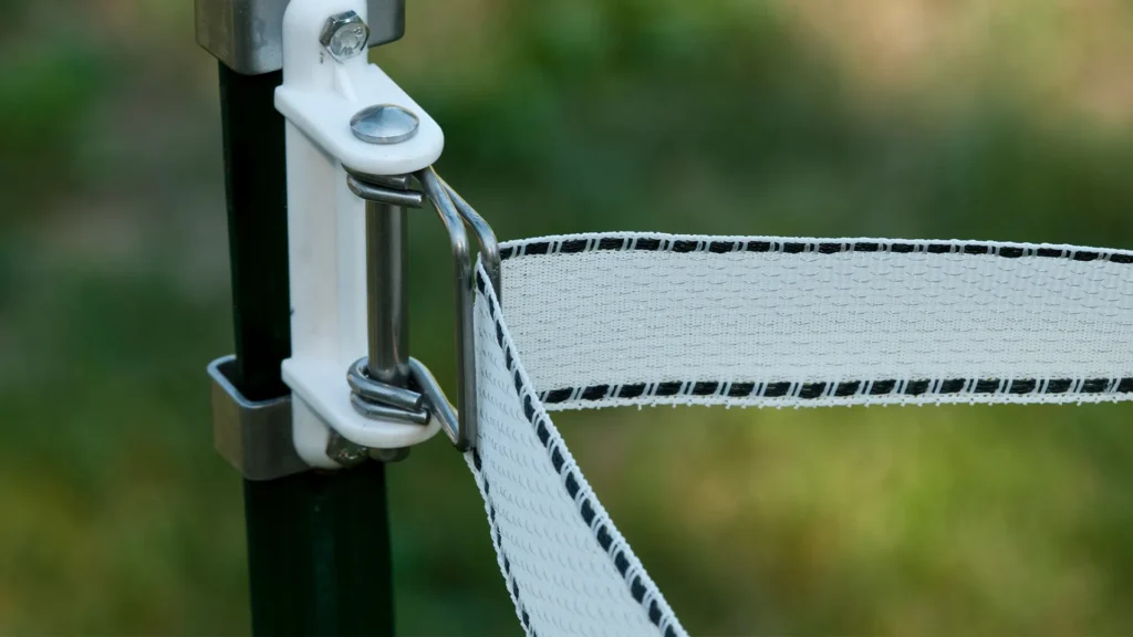 Poly Tape solar fence