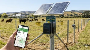 Remote Monitoring Systems solar fence
