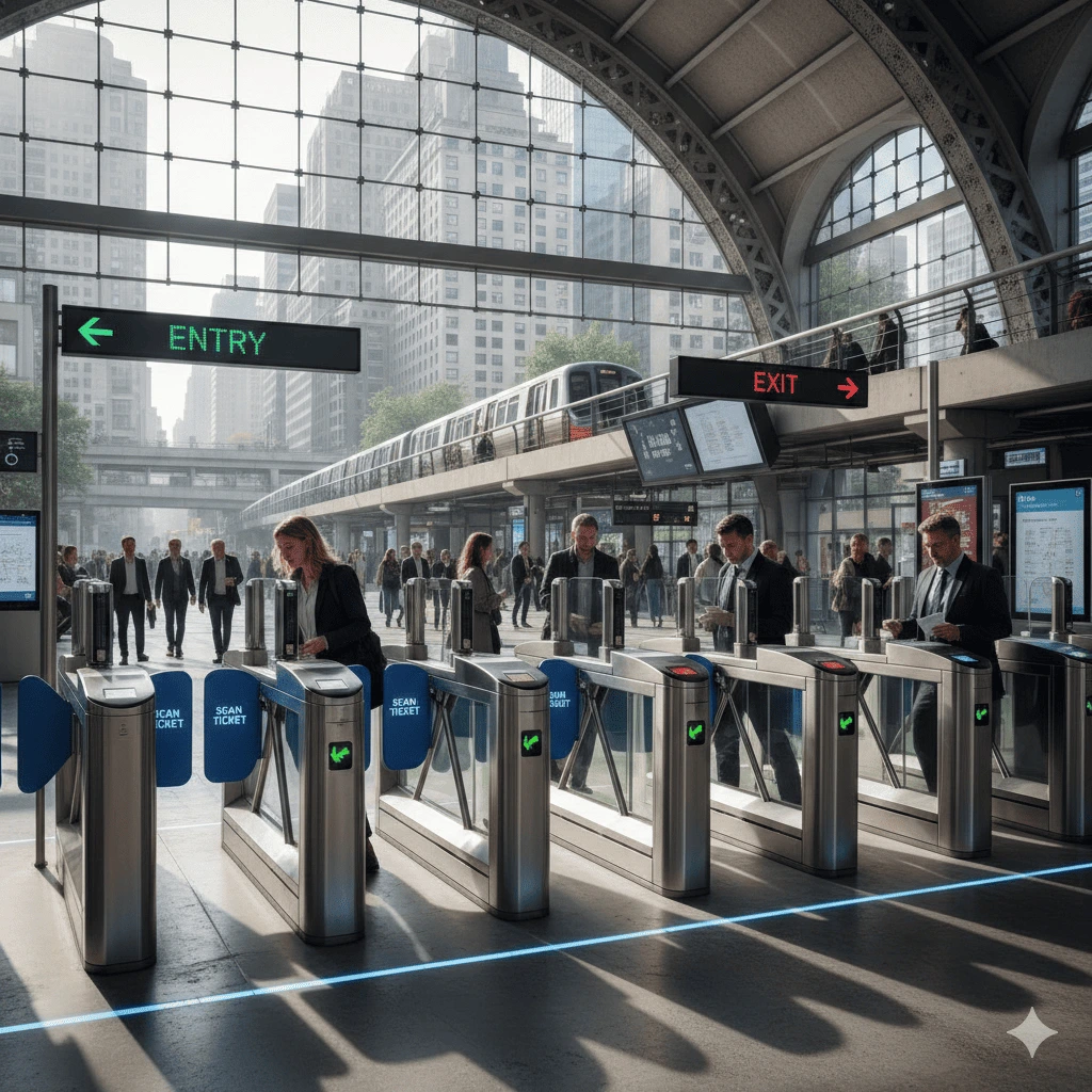 Ticket-Based Entry and Exit Systems