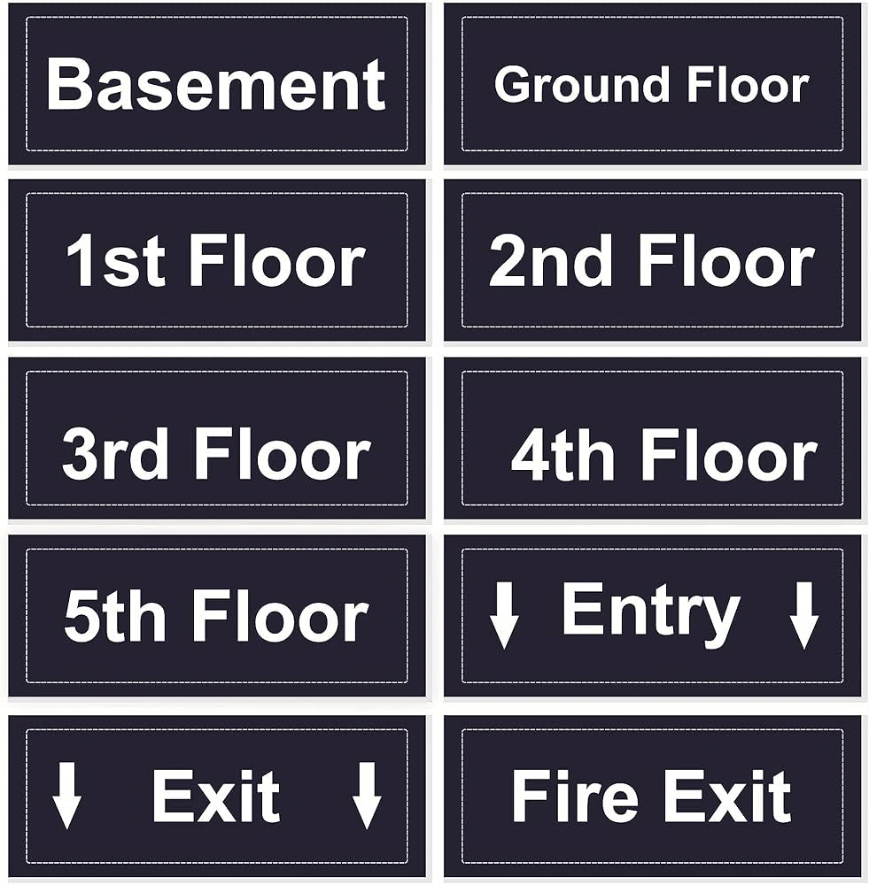 Zone and Floor Display Boards