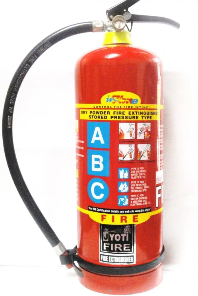 abc dry chemical powder fire extinguisher