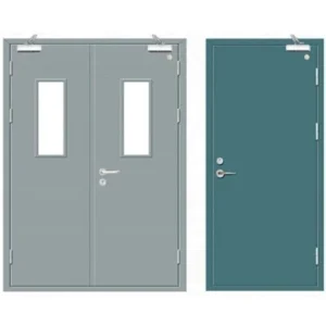 Powder Coated Fire Resistant Door