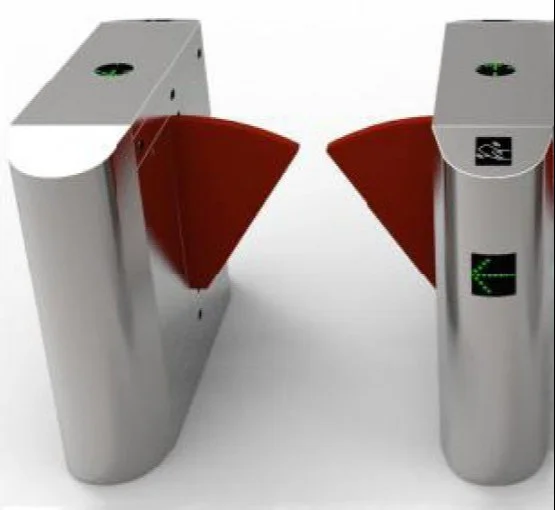 wide lane flap barrier