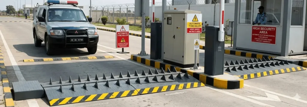 Automatic Electromechanical Tyre Killers