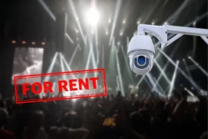 CCTV camera on Rent for Events