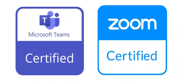 MS Teams Zoom Room Certified Systems