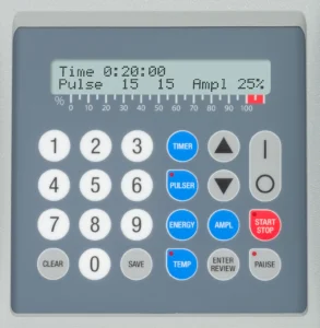 keypad with data