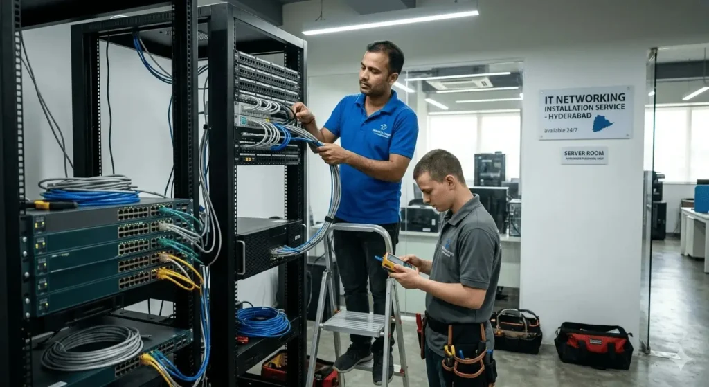 IT Networking Installation Services in Hyderabad