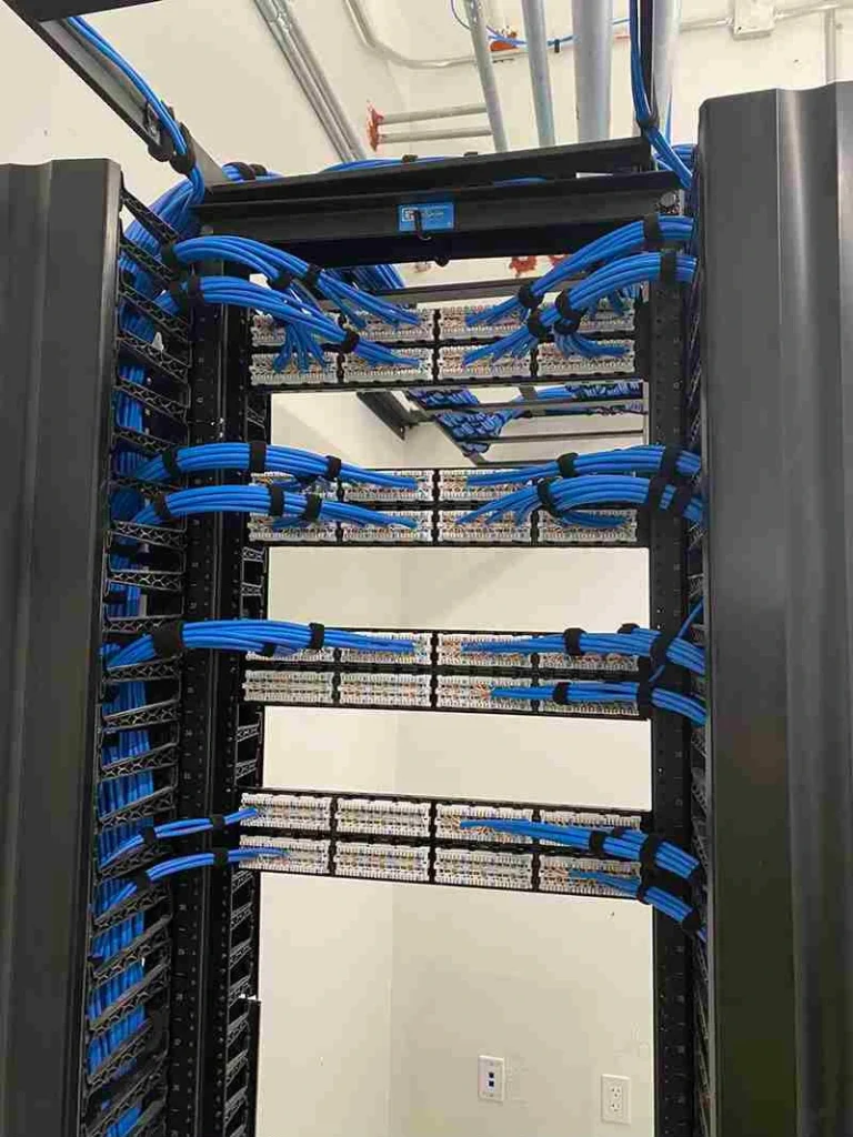 Completed Structured Cabling & Passive Networking for IT Hub Project