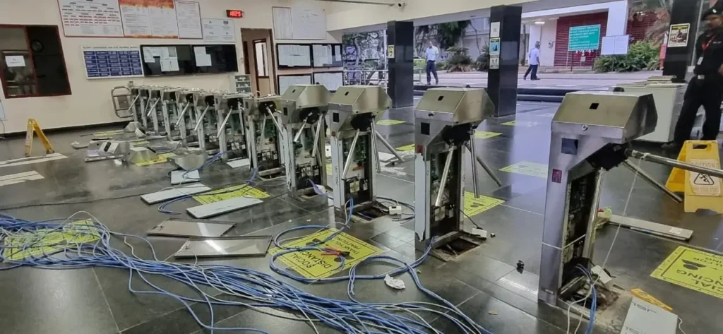 Turnstile Supply, Installation, Testing & Commissioning at ITC Factory Bangalore B2