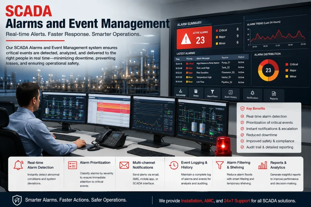 SCADA Alarms and Event Management