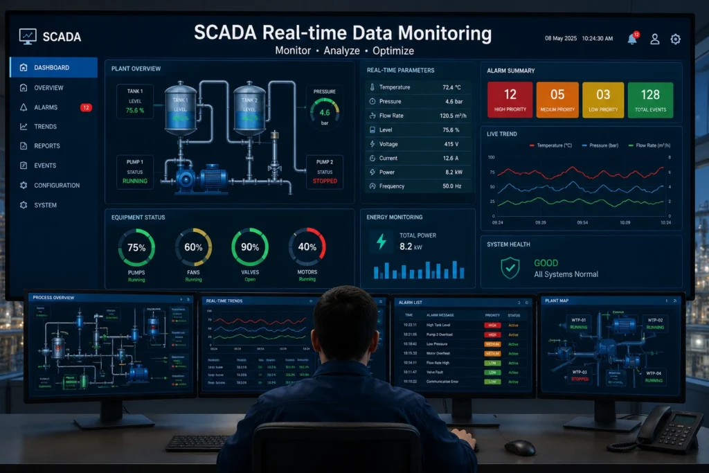 SCADA Real-time Data Monitoring