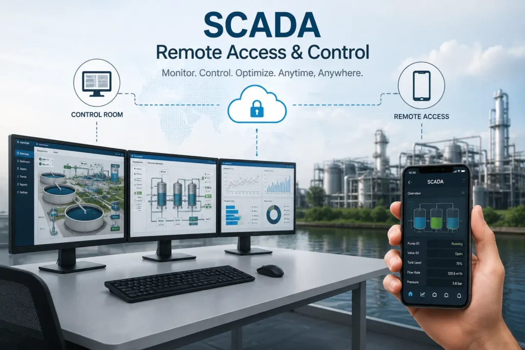 SCADA Remote Access and Control